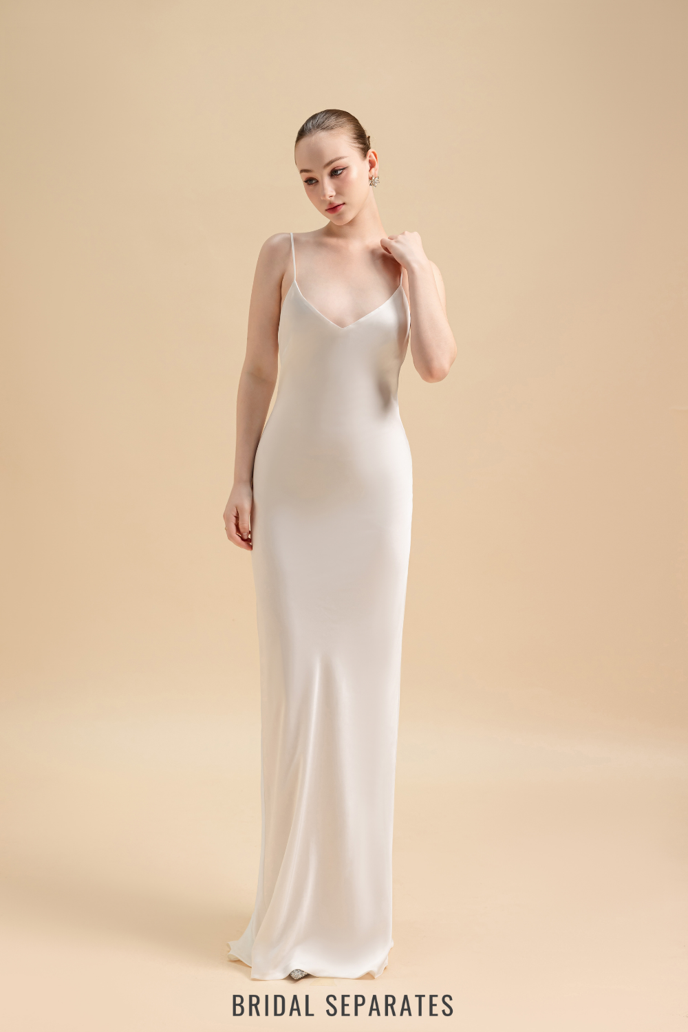 emma silk dress EMMA SILK SLIP DRESS Mera Silk