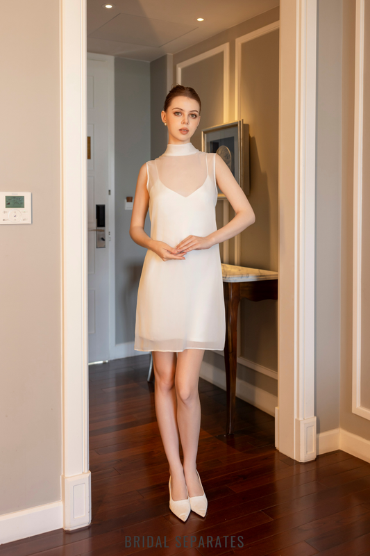 Organza Midi Dress / "Rossella"