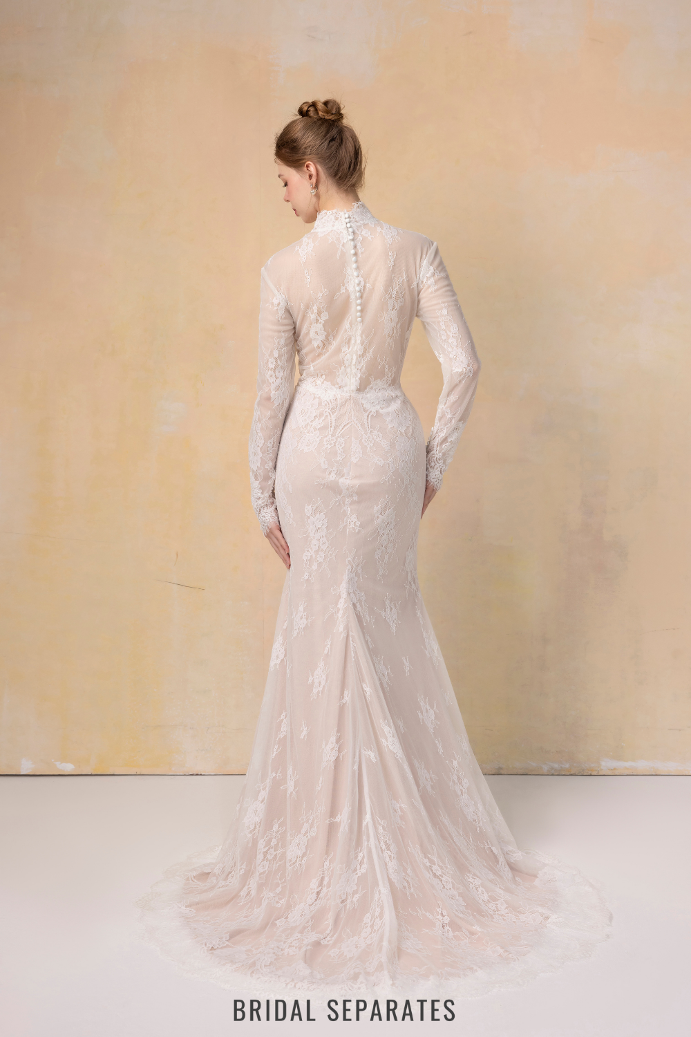 French Lace Wedding Dress / "Adorlee"