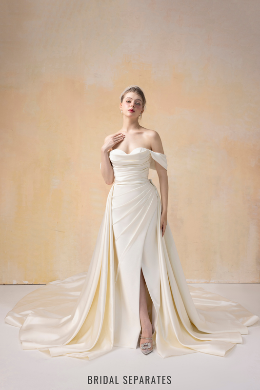 Detachable Bridal Skirt / "Michela"