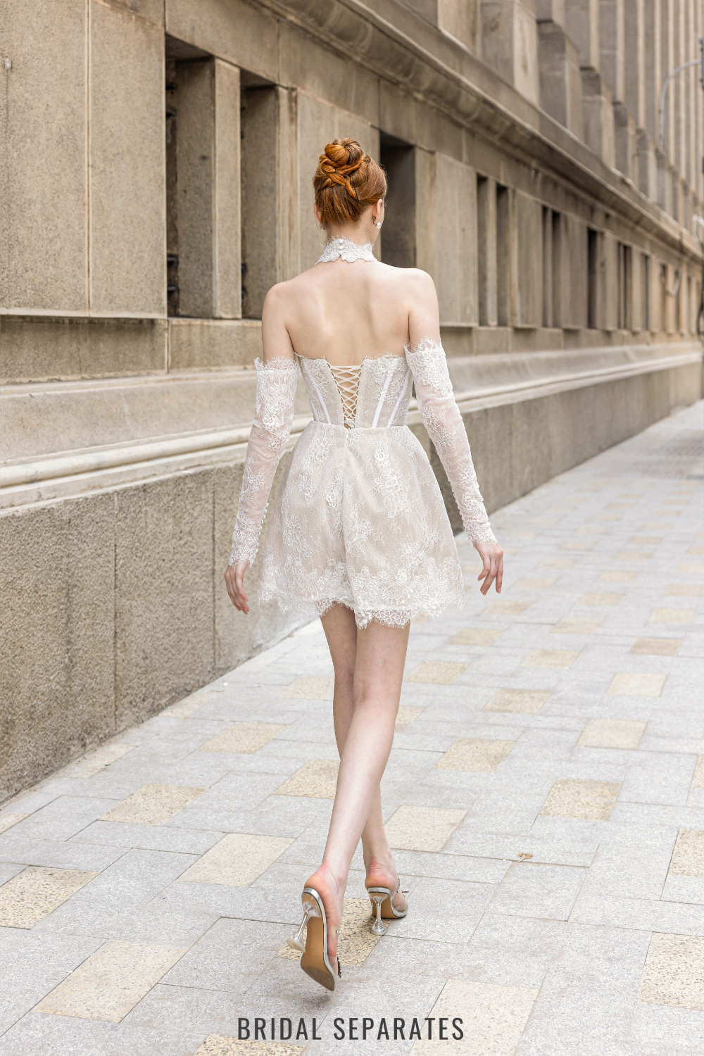 French Lace Bridal Dress / "Ayla"