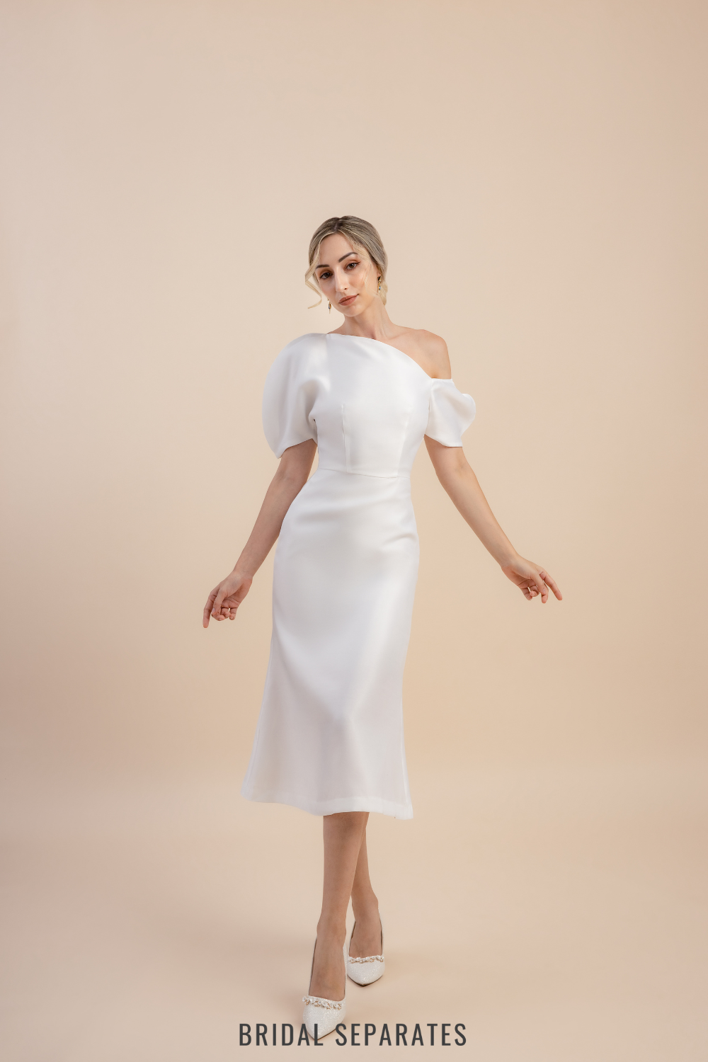 Rehearsal Dinner Midi Dress / "Silas" Bridal Separates Rehearsal Dinner Midi Dress / "Silas" Bridal Separates