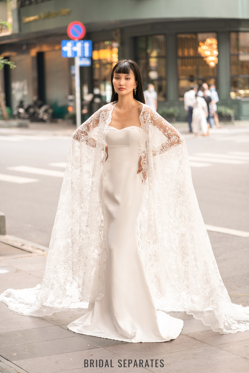 Cathedral Cape Veil - Cape 229 / "Anna"