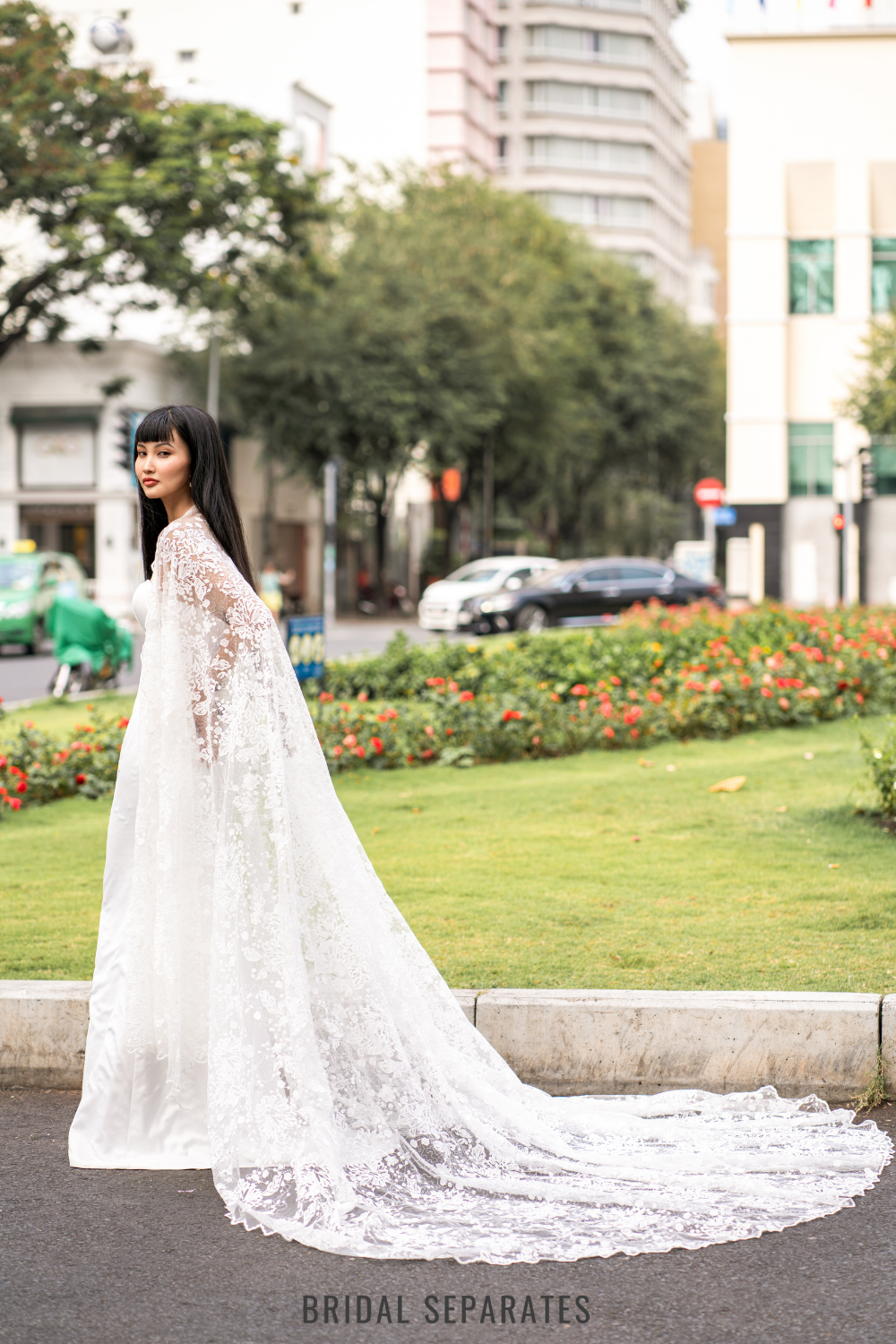 Cathedral Cape Veil - Cape 229 / "Anna"