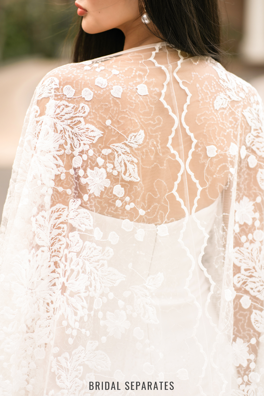 Cathedral Cape Veil - Cape 229 / "Anna"