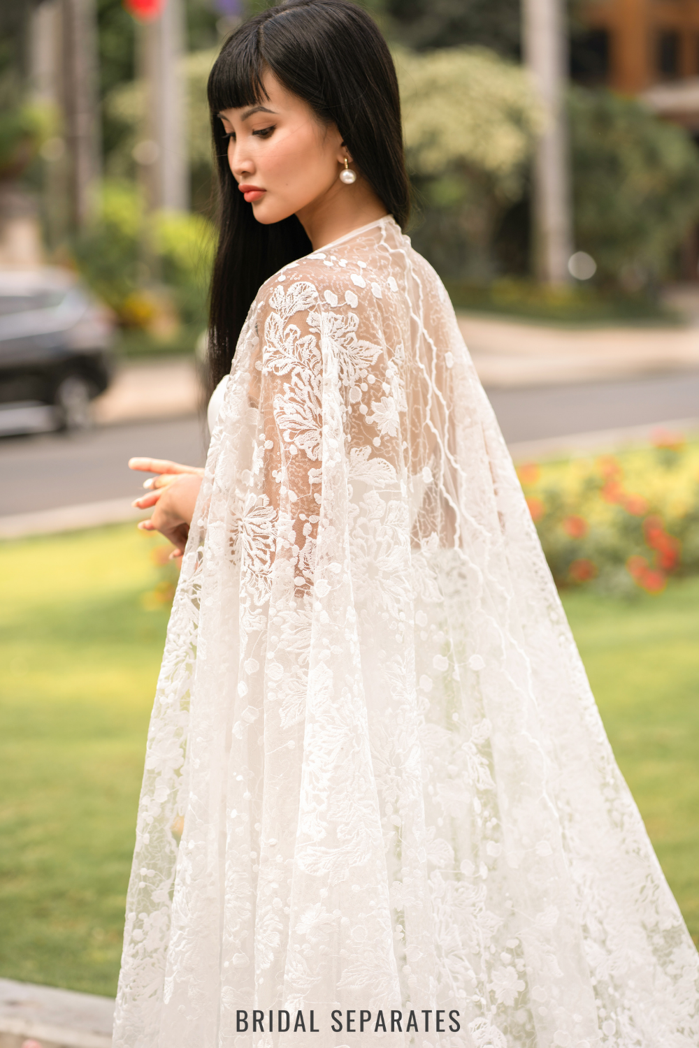 Cathedral Cape Veil - Cape 229 / "Anna"