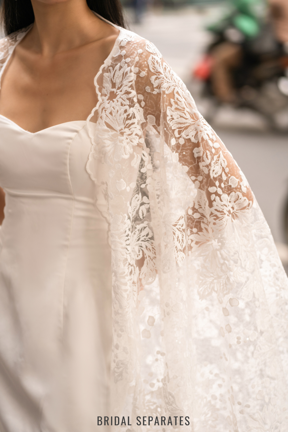 Cathedral Cape Veil - Cape 229 / "Anna"