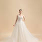 Detachable Ball Gown Bridal Skirt / "Saika"