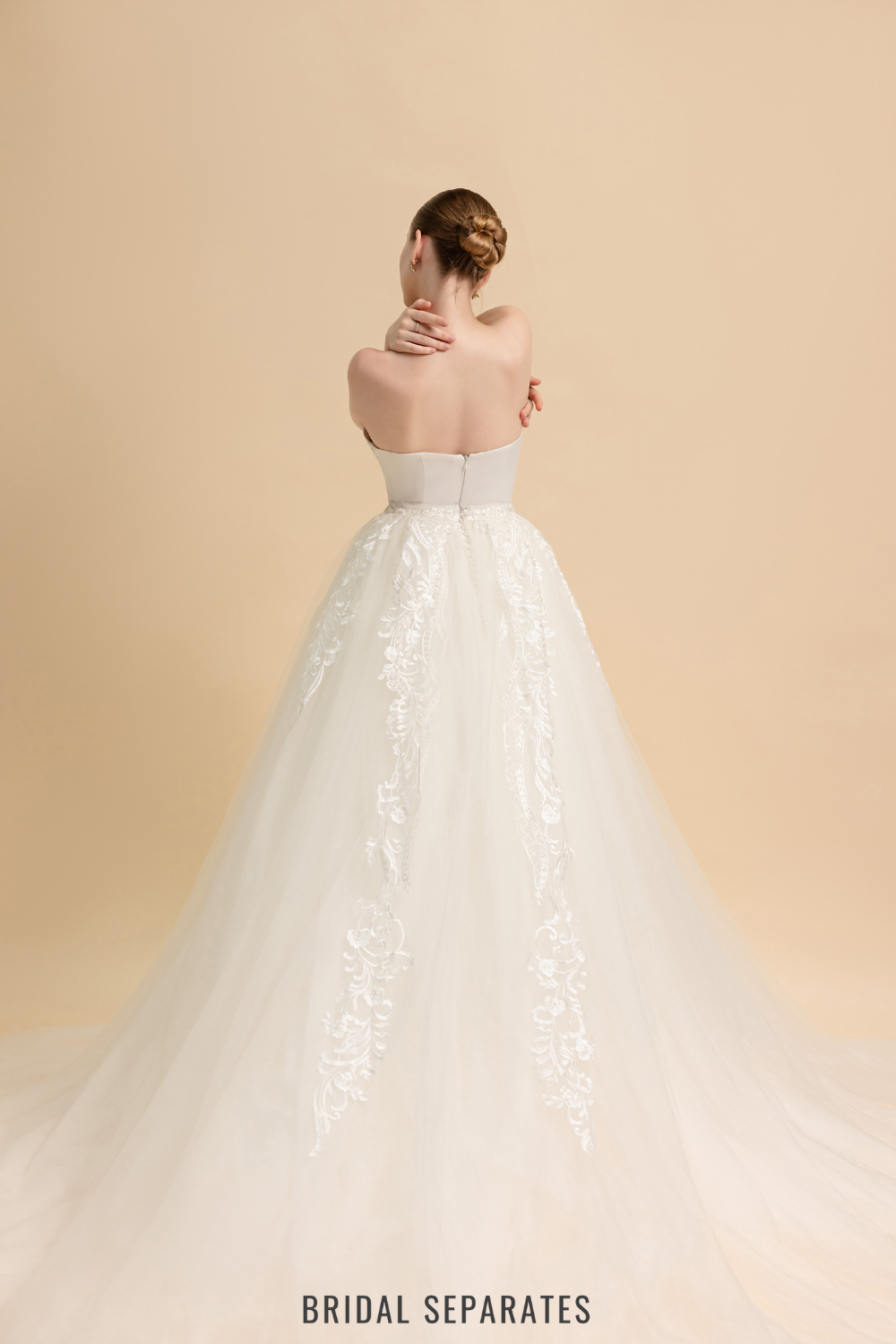 Detachable Ball Gown Bridal Skirt / "Saika"