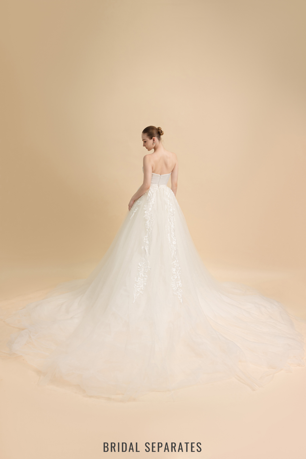 Detachable Ball Gown Bridal Skirt / "Saika"