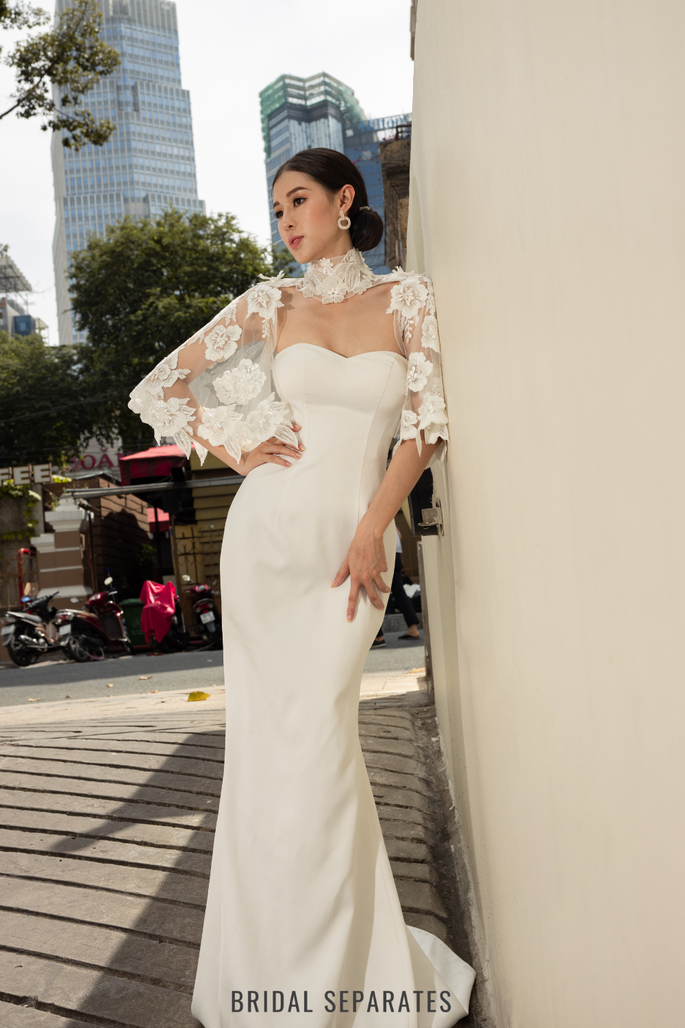 Lace Wedding Dress Bolero / "Dalila"