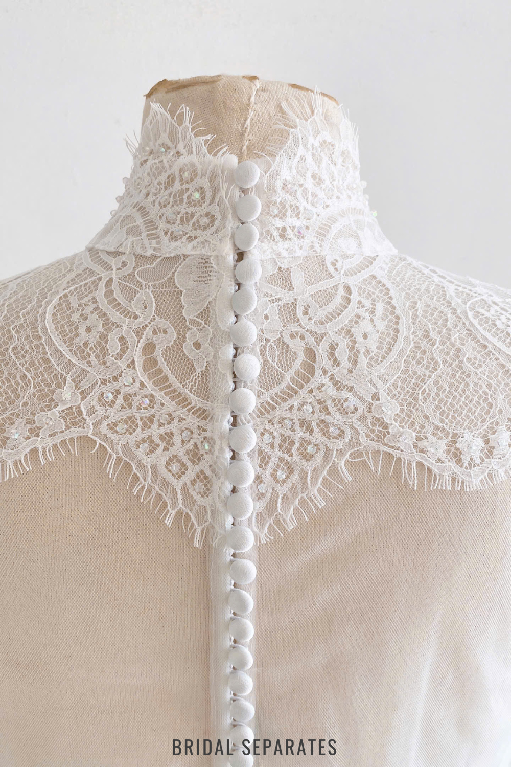 Long Sleeves Bridal Dress Topper / "Arabella"