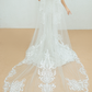 Two Layers Lace Bridal Veil / "Mallorie"