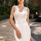 Lace Short Bridal Cape / "Serena"