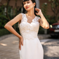 Lace Short Bridal Cape / "Serena"