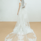 Two Layers Lace Bridal Veil / "Mallorie"