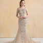 Mermaid Wedding Dress with Crystal / "Diandra"