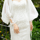 Detachable Sleeves for Wedding Dress / "Lucinda"