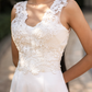 Lace Short Bridal Cape / "Serena"