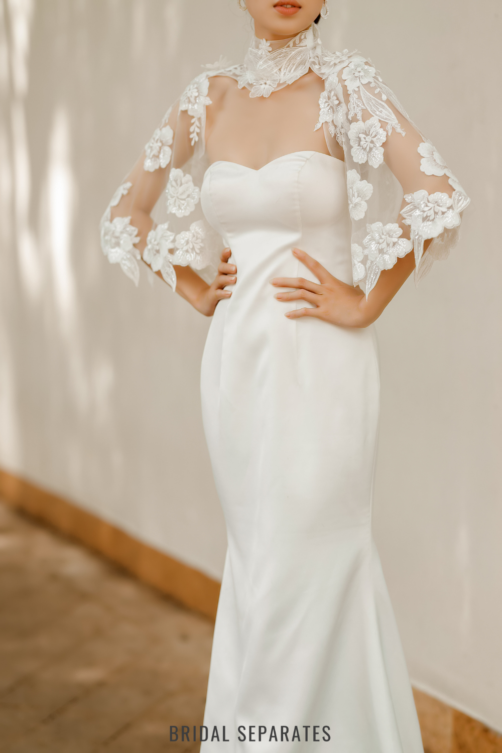 Lace Wedding Dress Bolero / "Dalila"