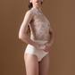 High Collar Bridal Bodysuit / "Echelle"