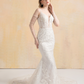 Mermaid  Wedding Dress with Detachable Sleeves / "Karina"