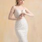 Mermaid  Wedding Dress with Detachable Sleeves / "Karina"