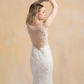 Mermaid  Wedding Dress with Detachable Sleeves / "Karina"