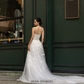 Lace Detachable Wedding Train / "Chloe"