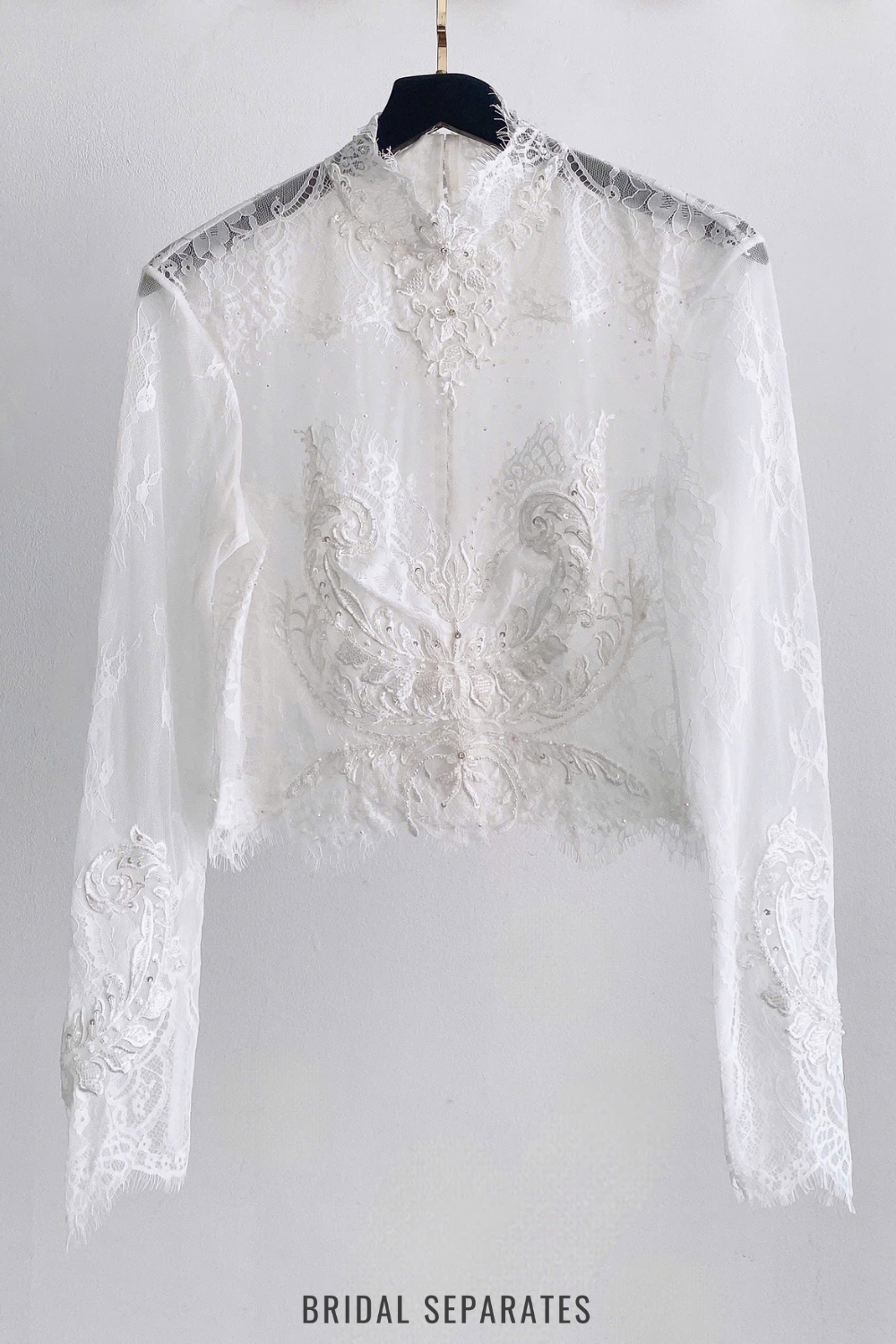 Long Sleeves Bridal Dress Topper / "Arabella"