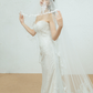 Two Layers Lace Bridal Veil / "Mallorie"