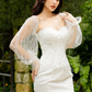 Detachable Long Bridal Sleeves / "Olivia"