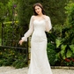 Detachable Long Bridal Sleeves / "Olivia"