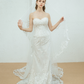 Two Layers Lace Bridal Veil / "Mallorie"