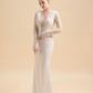 Chantilly Lace Wedding Dress / "Venas"