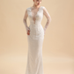 Chantilly Lace Wedding Dress / "Venas"