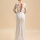 Chantilly Lace Wedding Dress / "Venas"