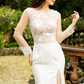 Wedding Dress with High Slit / "Larissa"