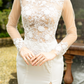 Wedding Dress with High Slit / "Larissa"