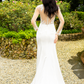 Wedding Dress with High Slit / "Larissa"