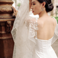 Detachable Bridal Cape Sleeves / "Valeria"