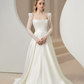 Ball Gown Wedding Dress with Lace and Beaded Bolero / "Jasmine"