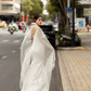 Detachable Bridal Cape Sleeves / "Valeria"