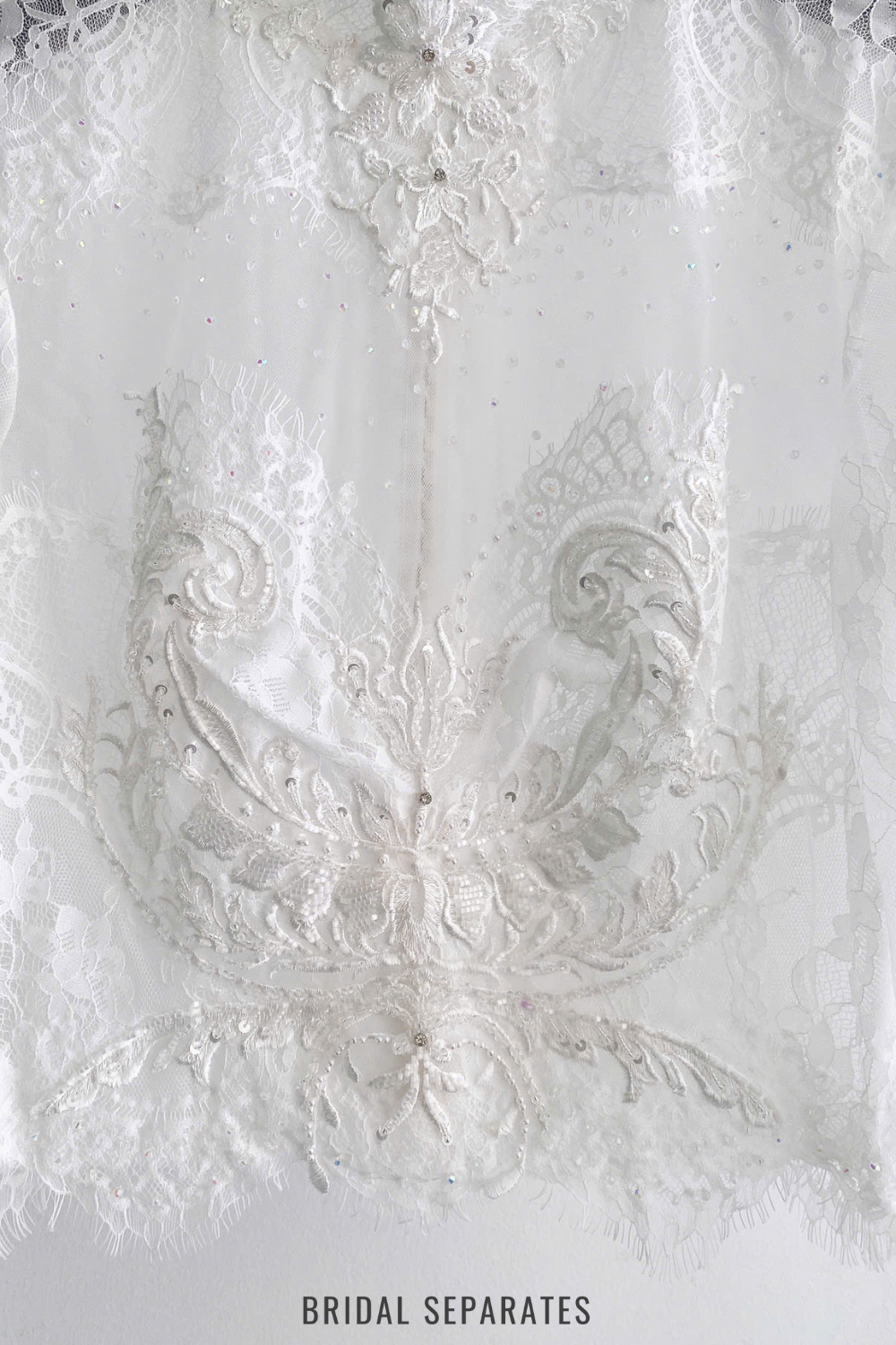 Long Sleeves Bridal Dress Topper / "Arabella"