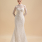 Chantilly Lace Bridal Overlay / "Fanny"