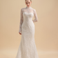 Chantilly Lace Bridal Overlay / "Fanny"