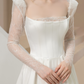 Ball Gown Wedding Dress with Lace and Beaded Bolero / "Jasmine"