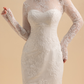 Chantilly Lace Bridal Overlay / "Fanny"