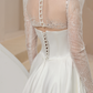 Ball Gown Wedding Dress with Lace and Beaded Bolero / "Jasmine"