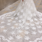 Detachable Bridal Skirt with Couture Lace / "Lenna"